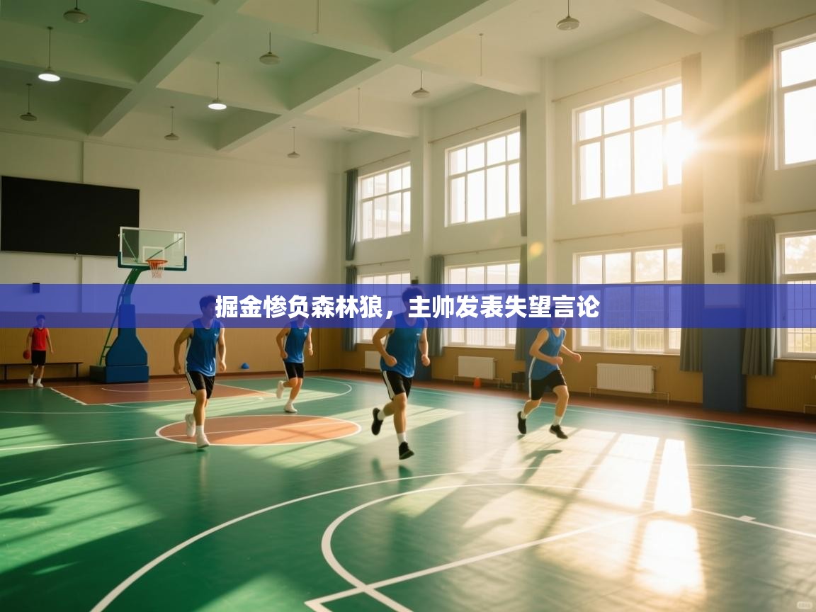 掘金惨负森林狼，主帅发表失望言论